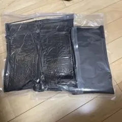 つま先まで裏起毛フェイクタイツ 黒　無地