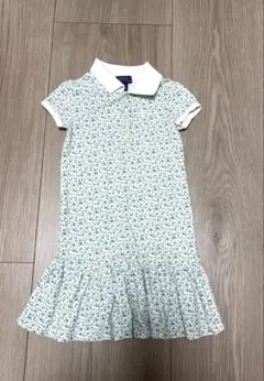 Polo Ralph Lauren フラワープリント 半袖ポロドレス 約120