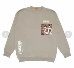 BABYDOLL レオパード柄ポケット長袖Tシャツ