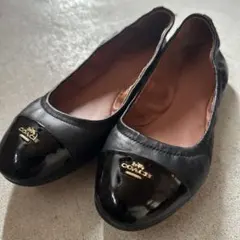 COACH レディース　バレエシューズ　7C 24㎝　FG2541 ブラックのサムネイル