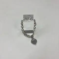 Acne Studios シルバーハートブレスレット - メルカリ