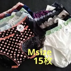 15枚まとめ売りNo.147 Мサイズ トリコットショーツ レディースショーツ