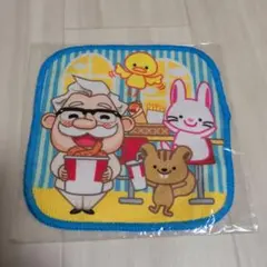 ケンタッキーフライドチキン　カーネル　ミニタオル　ケンタのランチ