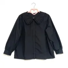 ナチュラルビューティーベーシック★ブラウス★ビックカラーブラウス