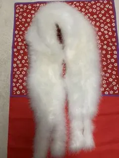 定価28500円　成人式　❤️ リアル　ファー　ストール　　振袖　着物ふわふわ