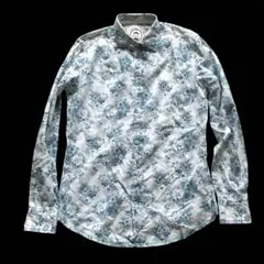 定1.8万　GANESH ガネーシュ 総花柄コットン長袖シャツSのサムネイル