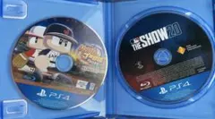 ケース無しPS4ソフトセットパワプロ2020 & MLB THE SHOW 20
