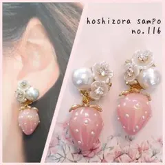 ✴no.116✴　ハンドメイドピアス・イヤリング