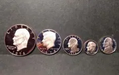 1978年 アメリカ プルーフ硬貨 5種セット