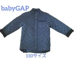 110　babyGap ネイビー キルティングジャケット