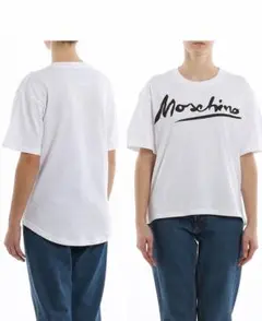 MOSCHINO ロゴ Tシャツ ホワイトのサムネイル