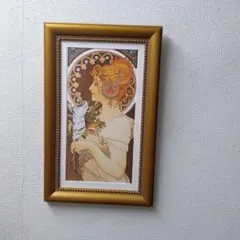 Ｔ.yukawaサイン入り　 湯川輝義　水晶　貴石画　 美人　綺麗　絵画 T.yukawaサイン入り 湯川輝義 水晶 貴石画 美人 綺麗 絵画 - メルカリ