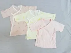 UNIQLO ベビーシャツ肌着 50-60cm 3枚セット