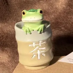 コポー カエル 湯呑み ミニチュア フィギュア - メルカリ