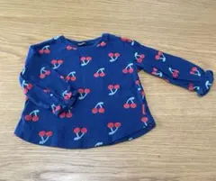 ムージョンジョンさくらんぼ　チェリー長袖80サイズ