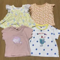 apres les coturs含む半袖Tシャツ80サイズ4枚セット まとめ売りのサムネイル