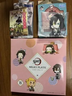 鬼滅の刃 一番くじ ラバーストラップ＆特典 セット