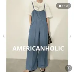 【AMERICANHOLIC】デニムサロペット