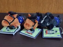 サラブレッドコレクション ぬいぐるみクリップ 3点セット