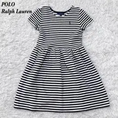 POLO Ralph Lauren キッズ 16 ボーダーワンピース 半袖のサムネイル