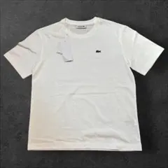 新品 LACOSTE ラコステ Tシャツ ホワイト ワンポイントロゴのサムネイル