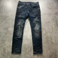 G-STAR RAW【W30】3301 SLIM スキニーデニム 鬼フェード