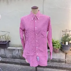 INDIVIDUALIZED SHIRTS　ギンガムチェック　ボタンダウン