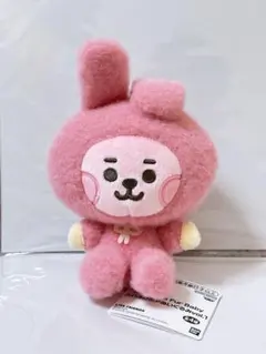 BT21 Eco Fur Baby ふわふわボアぬいぐるみ　COOKY