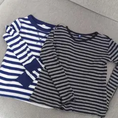 長袖カットソー 2枚セット