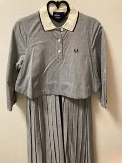 CAROLINA GLASER×FRED PERRY MEGワンピース グレーのサムネイル
