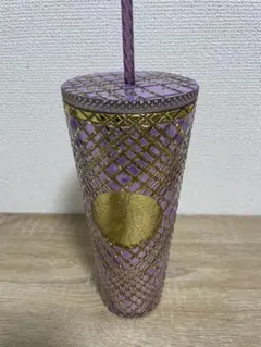 スターバックス 紫色 タンブラー ディズニーデザイン