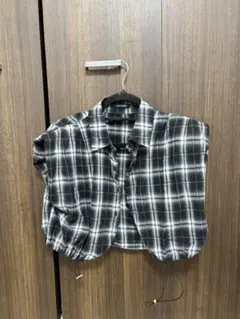 【9／20まで‼️】non-hedge チェック柄 シャツ ブラウス