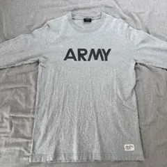 Alpha Industries ARMY 長袖Tシャツ グレーのサムネイル