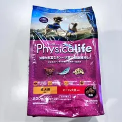 Physicalife ◎ 成犬用 ビーフ＆大豆入り800gのサムネイル