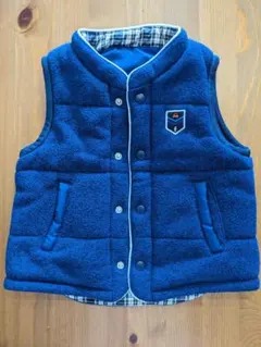 Familia　キッズ　中綿リバーシブルベスト