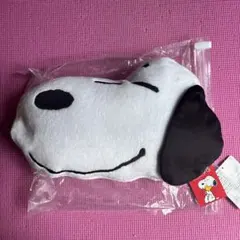 スヌーピー 顔型クッション　ブランケット　新品未使用