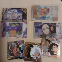 ワンピース ホログラムカード 7枚セット