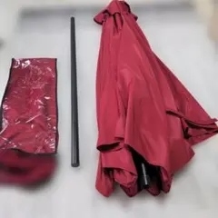 [상태양호] 가든 파라솔 레드 지름 270cm