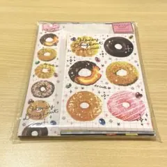 平成レトロ レターセット ドーナツ スイーツ 5種類セット
