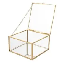 STOBAZA ジュエリーボックス 透明 コスメ かわいい プレゼント 収納