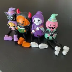 ハロウィンキャラクター フィギュア 4体セット