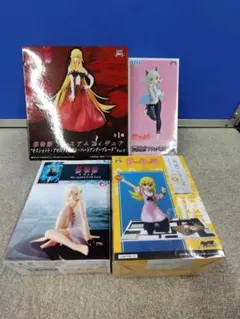 【未使用】物語シリーズ フィギュア ４点セット