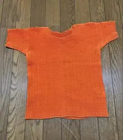 【レア】　イッセイミヤケ　PLEATS PLEASE 半袖Tカットソー ISSEY MIYAKE イッセイミヤケ PLEATS PLEASE 激レア 雲柄 変形