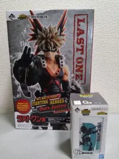 僕のヒーローアカデミア　一番くじ　爆豪勝己　フィギュア　グラス