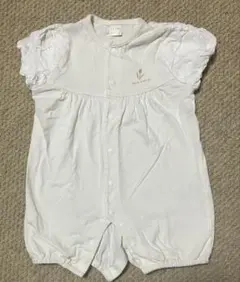 teteatete ベビー　ロンパース　半袖　フリル袖　コットン100%
