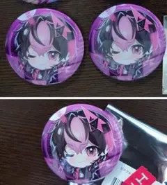 シクフォニ LAN 缶バッジ DIVE II World SD 3点 だいぶつ