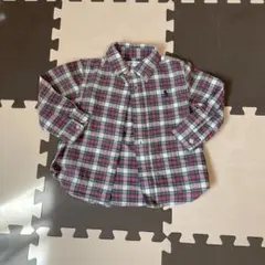 正規店購入　ラルフローレン　長袖シャツ　24M 美品