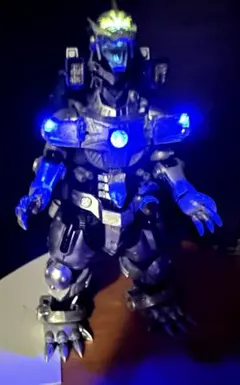 アオシマMFS-３　３式機龍メカゴジラプラモデル完成品のサムネイル