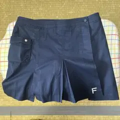 FIDRA フィドラ ゴルフ 巻きスカート風パンツネイビーのサムネイル