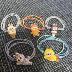 ラブブヘアーゴム5個セット②
